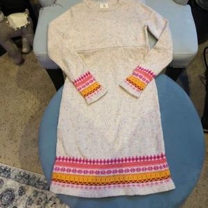 Girl’s Land’s End sweater dress size S (7-8)
